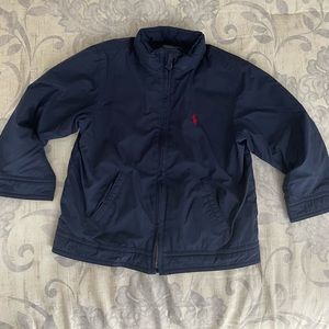 GUC Navy Polo Ralph Lauren Coat with hood, Size 3T